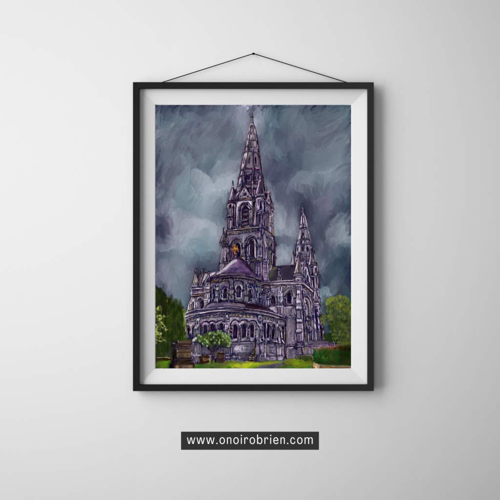 digital-Art, St-Finn-Barrs-Cathedral, Cork, Irish-Art