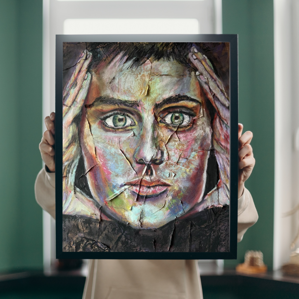 Sinead-O-Connor, Artist, Irish, Portrait, 